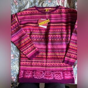 Kuna baby alpaca sweater NWT